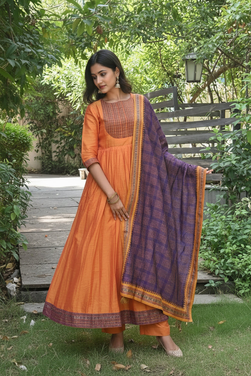 Coral handloom set