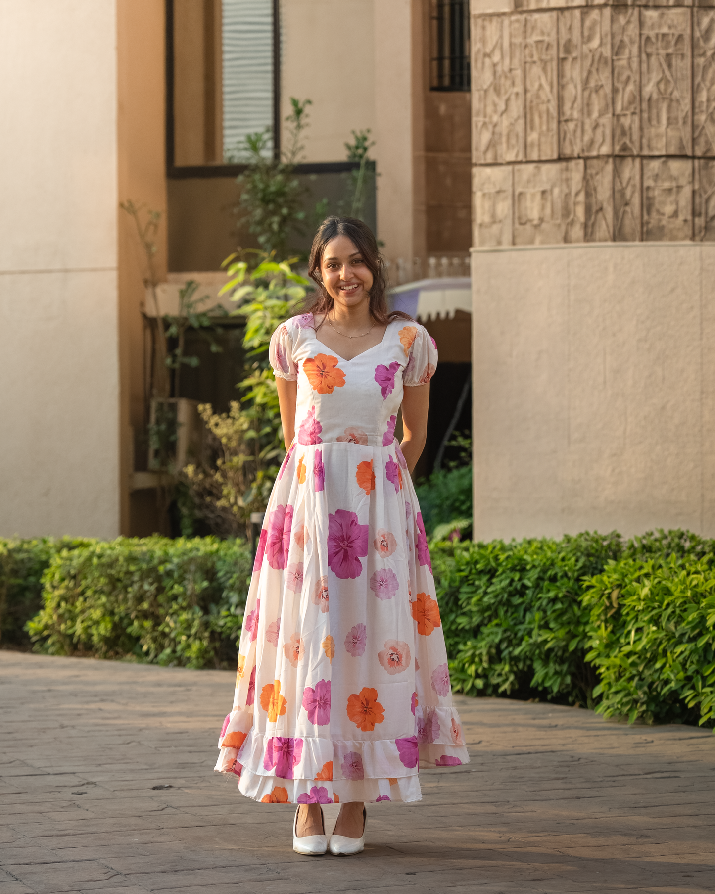 Blush garden breeze