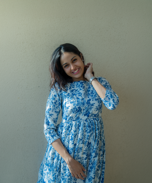 Blue bloom