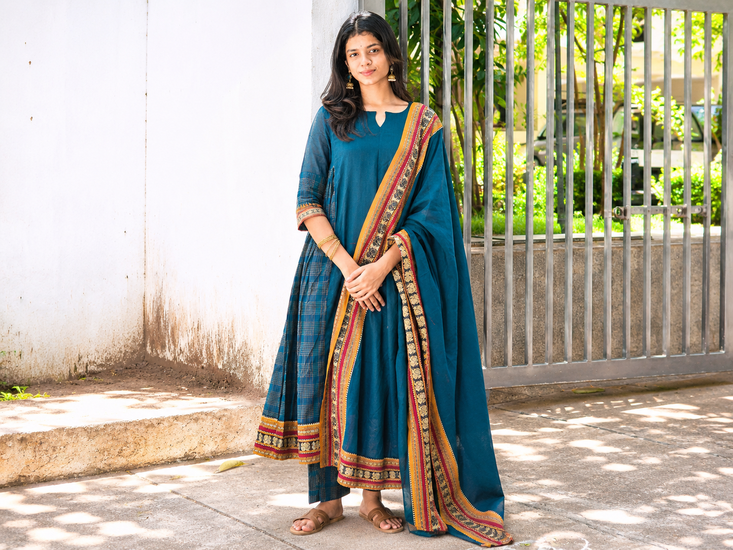 Mayiliragu handloom set