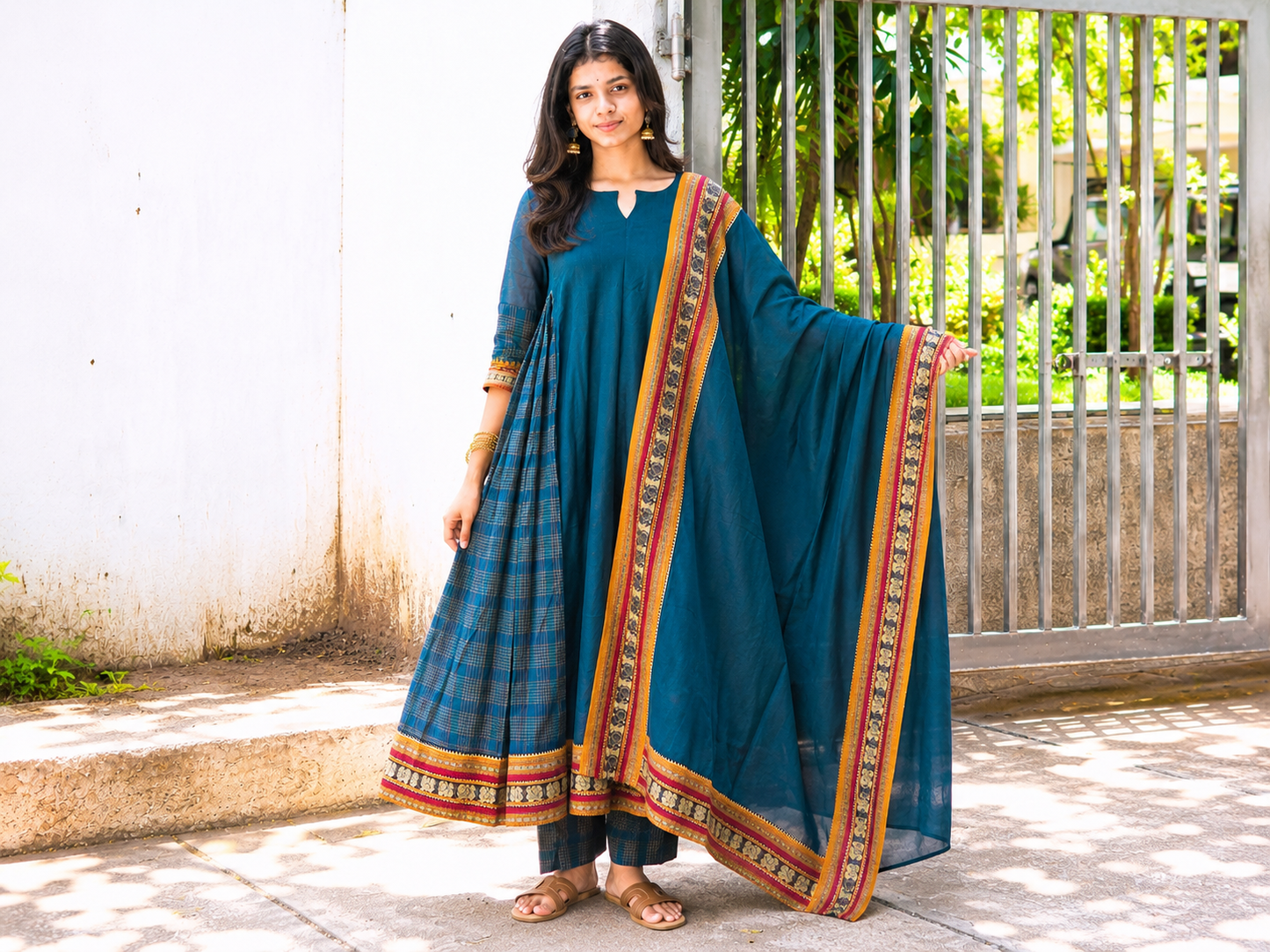 Mayiliragu handloom set