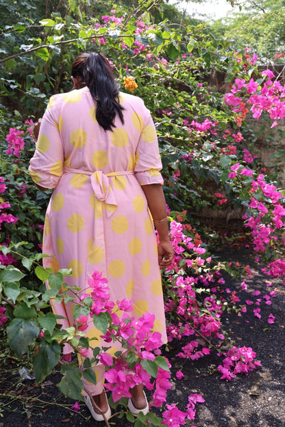 Blush polka